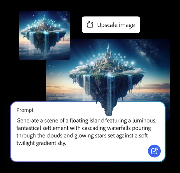 Adobe Firefly AI-generated image example